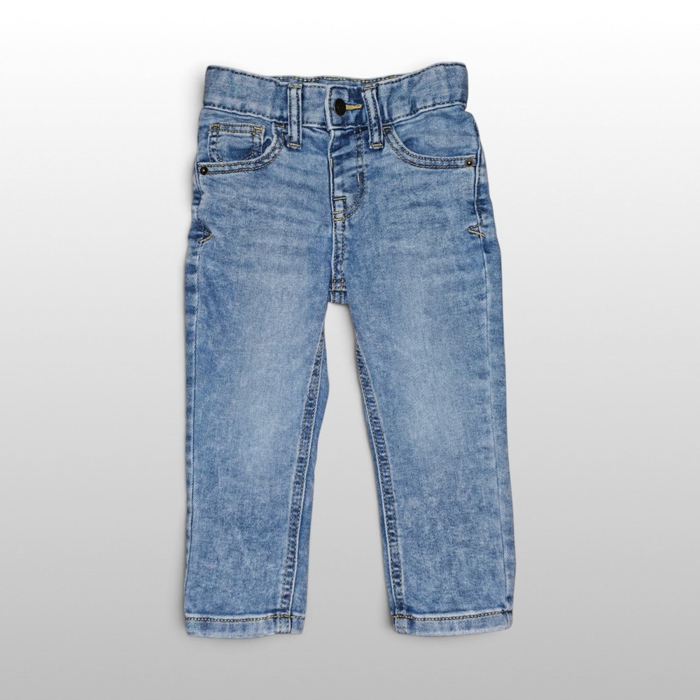 Toddler Cat & Jack Skinny Jeans Super Stretch Casual Light Wash 2T Denim